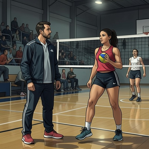 A Young Love in the Cold from "Wann wird es endlich wieder so, wie es nie war". This flow follows Joachim(Jocki)’s attraction to Friederike Jöns from a volleyball match to a disappointing New Year’s party.