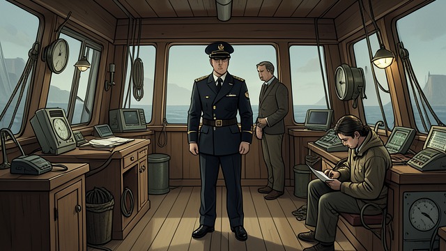 The Circle of Compliance from "The Caine Mutiny". The Circle of Compliance Adaptation The crew obeys Queeg where he can see and hear them, while ordinary shipboard habits persist elsewhere.