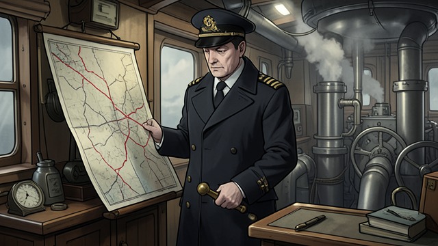 A Shipboard Reckoning from "The Caine Mutiny". A Shipboard Reckoning Failure Willie loses an action dispatch, exposing how carelessness aboard ship can endanger the whole command and damage his record.