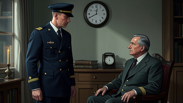 A Difficult Conversation from "The Caine Mutiny". A Difficult Conversation Distance Willie and his father have rarely spoken closely. A private visit at training gives Dr.
