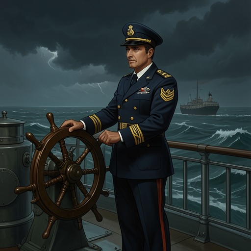 The Kamikaze Decision from "The Caine Mutiny". The Kamikaze attack forces Willie and Keefer to choose between self-preservation and responsibility for the damaged ship and its crew.