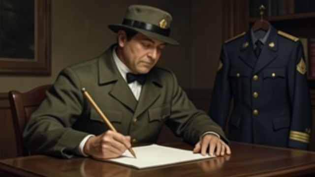 The Literary Officer from "The Caine Mutiny Court-Martial". The Literary Officer A Private Project Tom Keefer works on a long novel while serving as communications officer aboard the Caine.