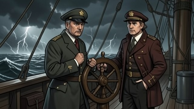 A Human Emergency from "The Caine Mutiny Court-Martial". A Human Emergency The Limits of the Checklist The Caine faces a situation in which course, ballast, and command must be judged in real time.