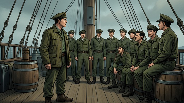 An Officer Among Strangers from "The Caine Mutiny Court-Martial". An Officer Among Strangers A New Social World Willie encounters sailors whose language, appearance, and habits initially seem coarse and alien.