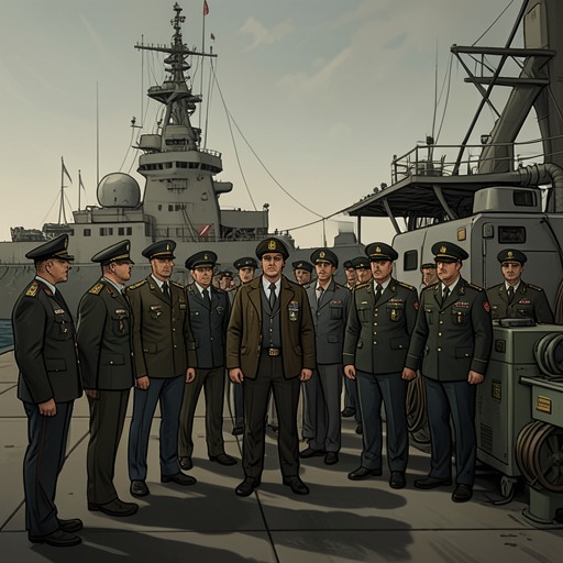 The Navy and the Individual from "The Caine Mutiny Court-Martial". The novel weighs an enormous institution’s need for order against the personal costs imposed on its officers, sailors, and families.
