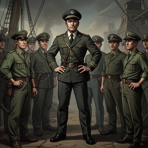 The Trial of Stilwell from "The Caine Mutiny Court-Martial". Stilwell’s treatment shows how Queeg’s discipline turns a minor offense into a prolonged conflict over loyalty, law, and humane judgment.