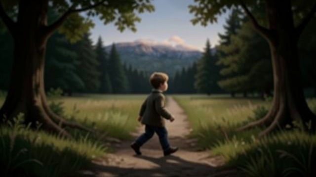 The Way Through Open Country from "Harold and the Purple Crayon". A Shortcut and Its Consequences Choosing movement Harold leaves the ineffective path and cuts across a field.