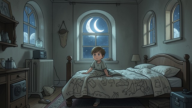 A Small Clue Resolves It from "Harold and the Purple Crayon". Relation Over Quantity A remembered pattern Harold remembers that the bedroom window is around the Moon.