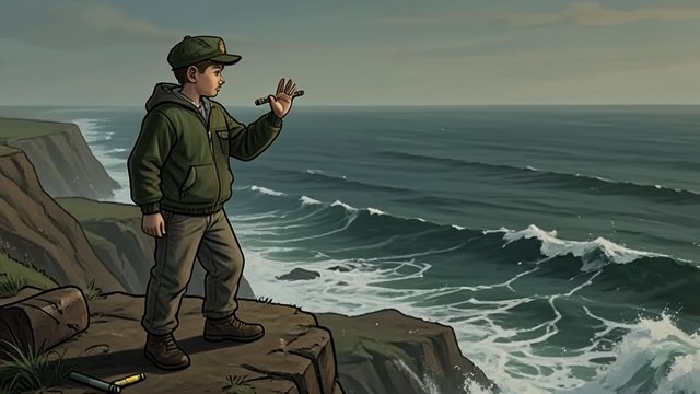 The Cost of a Shaking Hand from "Harold and the Purple Crayon". Unplanned Consequences A changed setting Harold's frightened reaction precedes his sudden realization that he is over his head in an ocean.