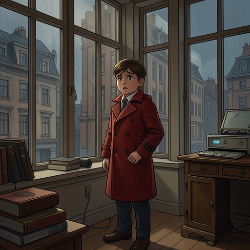 The City Search from "Harold and the Purple Crayon". Harold answers the failure to find his bedroom with ever more windows and buildings, only to discover that greater quantity does not provide recognition.