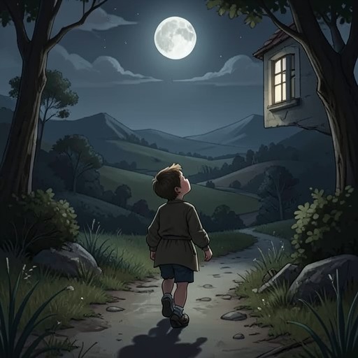 From Lost Path to Homeward Route from "Harold and the Purple Crayon". The route Harold creates to prevent getting lost fails to orient him, and his journey ultimately depends on remembering a more meaningful landmark.