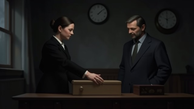 The Moment Of The Lie from "Oslo". The Moment Of The Lie Complicity imposed Terje Rød-Larsen assures Ahmed Qurie that Israel will upgrade its delegation, despite lacking confirmation.