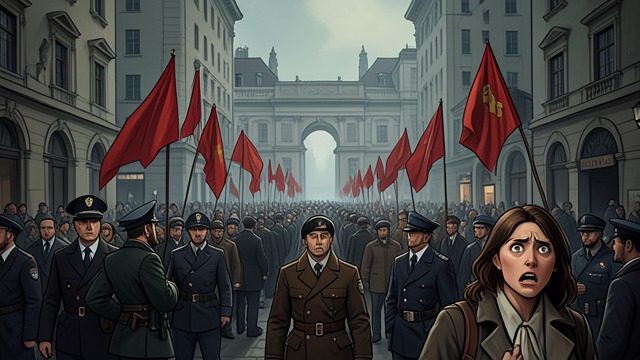 A General Strike in Paris from "1919". A General Strike in Paris Witness among the crowd The Camera Eye records street demonstrations, red flags, frightened bystanders, and police violence as the…