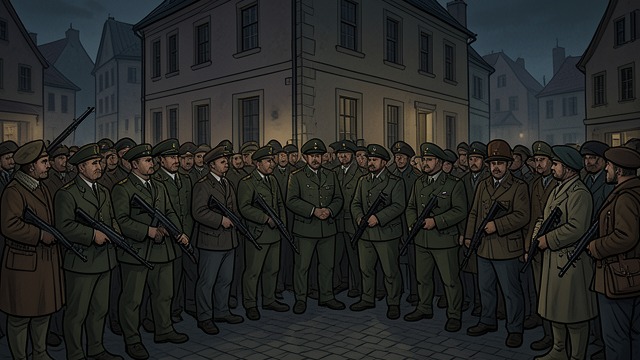 Rumors Before Armistice Day from "1919". Rumors Before Armistice Day Anticipating another attack The town fills with rumors that the union hall will be raided again.