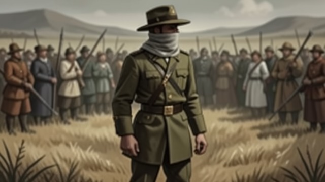 由无名者组成的国家,《《1919》》中的场景。由无名者组成的国家 爱国主义的代表 国家将一名身份不明的士兵奉为典型的美国人,并宣称他的牺牲是为了国家。 被掩盖的多样性 人们想象出的生平揭示,这名无名者可能来自许多不同的社群和阶层。仪式所塑造的单一代表性身份,掩盖了这个国家所包含的多样人生。
