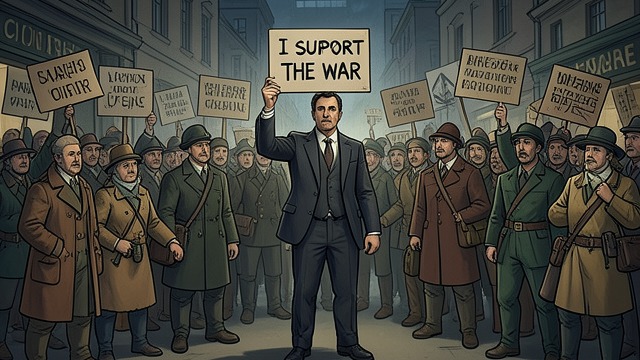 The Hundred-Percent Test from "1919". The Hundred-Percent Test Loyalty measured publicly The press, employers, and officials demand visible support for the war.