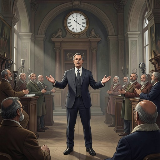 Woodrow Wilson’s Idealism and Defeat from "1919". This flow tracks Woodrow Wilson’s ascent as a reformer, wartime transformation, and diminished authority at the peace settlement.