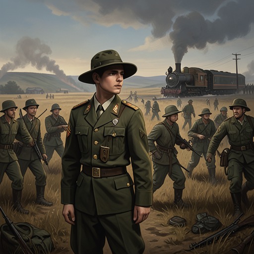 Dick Savage’s Passage Through the War from "1919". This flow follows Richard Ellsworth Savage from literary student to ambulance driver, staff officer, and compromised civilian.