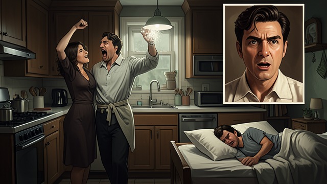 The Domestic War from "La uruguaya". Conflict Without Declaration Small acts of retaliation Lucas recalls the parents competing to avoid rising when Maiko wakes early.
