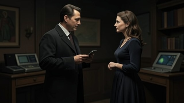 The Direct Question from "La uruguaya". Secrecy Breaks Open Catalina asks again Catalina asks Lucas directly who Guerra is.