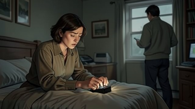 马加莉·格拉·萨瓦拉与塞萨尔决裂,《乌拉圭女人》中的场景。寻找证据 一场蓄意设下的圈套 马加莉·格拉·萨瓦拉趁罗西奥和塞萨尔独处时,把手机留在罗西奥的床下录音。她想要证据,因为她觉得如果直接询问,两人都会否认有婚外情。 代价沉重的确定性 听录音证实了两人的性关系,也让马加莉·格拉·萨瓦拉听见塞萨尔曾对她说过的亲密话语。证据解答了她的疑问,却加深了她的情感创伤。