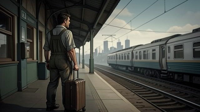 Returning Instead from "La uruguaya". Choosing the Crossing Back Home becomes the destination After receiving kindness from Enzo, Lucas understands that he must return to Buenos Aires.