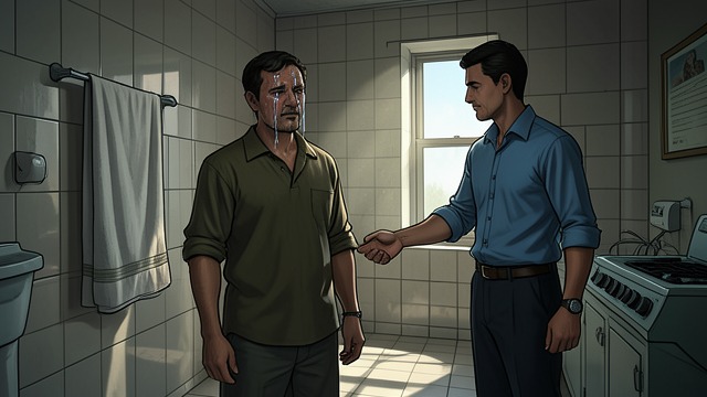 The Attack and the Need for Kindness from "La uruguaya". A Guard Comes Down Care after violence Lucas cries in the shower while thinking about everyone who has cried that day.