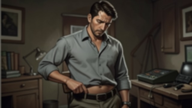 The Empty Belt from "La uruguaya". The Future Vanishes Sudden absence Lucas touches his waist and finds the money belt gone.