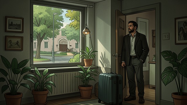 A New Apartment and a New Door from "La uruguaya". Home Rebuilt A smaller domestic world Lucas lives in Villa Crespo, keeps plants, and imagines Maiko becoming familiar with the neighborhood.