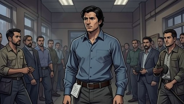 The Belt as Target from "La uruguaya". Hidden but Exposed Concealing the money Lucas places the cash in a belt beneath his trousers, convinced this is safer than carrying it in his jacket.