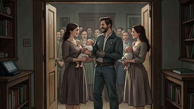 格拉与塞萨尔的决裂,《乌拉圭女人》中的场景。不寻常的结局 三方婚礼 后来,卢卡斯看到《暴君们,颤抖吧》的一段简短片段,画面中格拉、塞萨尔和罗西奥举行了三方婚礼,两位女性都怀着孕。这一幕颠覆了那个更简单的故事版本——背叛之后,两人便永远分道扬镳。 婚外情之后 画面中,塞萨尔帮忙喂养两个孩子,这似乎表明他们组成了一个共同生活的家庭,并协商出一种家庭安排。
