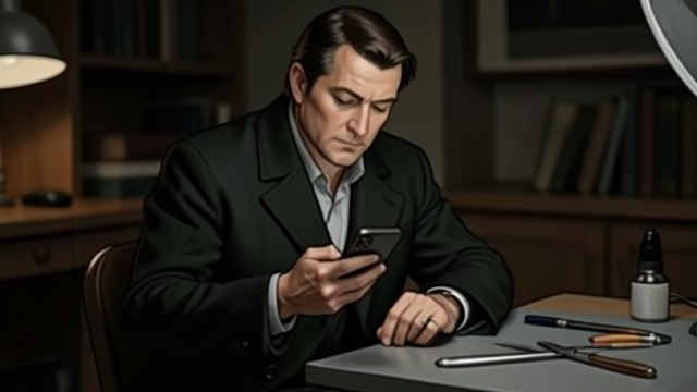 Catalina Finds the Name from "La uruguaya". A Question from Home The message arrives Lucas receives Catalina’s text asking who Guerra is while the tattooist works on his shoulder.
