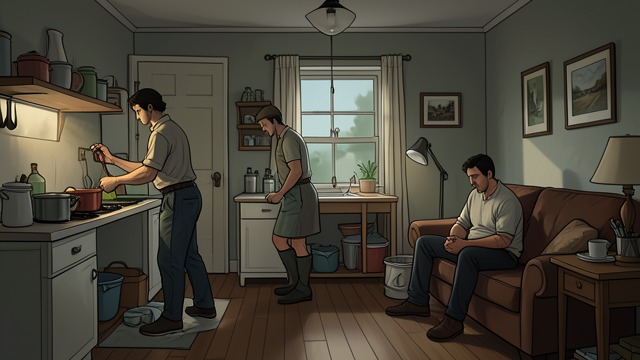 Friendship and Shared Rent from "La uruguaya". A Domestic Arrangement Friends under one roof Guerra invites Rocío to share a home with her and César because rent has become expensive.