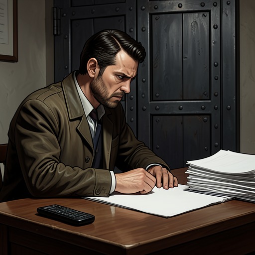 Lucas’s Creative Block from "La uruguaya". Lucas moves from financial paralysis and fantasies of a career-defining book toward a more modest practice rooted in experience.