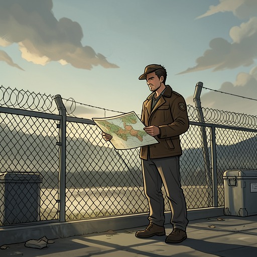 The Border as a Threshold from "La uruguaya". Crossing between Argentina and Uruguay repeatedly turns geography into a test of Lucas’s identity, freedom, and sense of belonging.