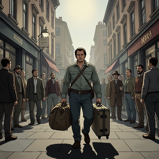 The Currency of Risk from "La uruguaya". The trip’s money moves from a calculated exchange-rate advantage to a dangerous physical burden and finally an absent sum that reshapes Lucas’s plans.