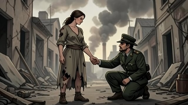 A Rescue in the Past from "Hold Tight". A Rescue in the Past Pietra's Ruin Pietra survives the killing of her husband and son during ethnic violence.
