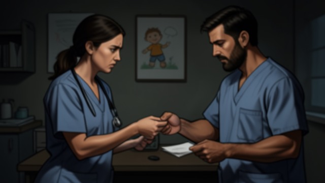 Federal Pressure from "Hold Tight". Federal Pressure A Threat to Their Careers Federal agents question Ilene about forged prescriptions and warn her not to discuss the investigation with Mike.