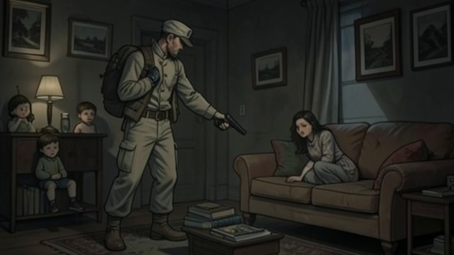 The Final Intrusion from "Hold Tight". The Final Intrusion A Domestic Target Nash enters Guy Novak's home to find the recording and takes Guy hostage.