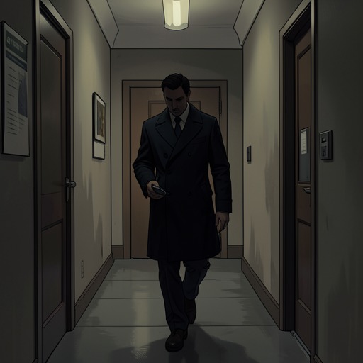 The Escalating Search for Adam from "Hold Tight". This flow follows Mike's evolving strategy as each failed attempt to locate Adam makes the search more personal and more dangerous.