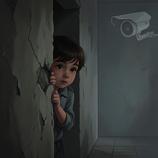 The Children's Secret War from "Hold Tight". This flow traces how Jill and Yasmin imitate adult secrecy and surveillance, making covert interventions that both worsen and ultimately help resolve the…