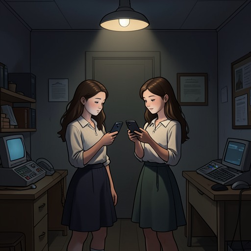 Two Girls Protect One Another from "Hold Tight". This flow traces Jill and Yasmin's friendship as it moves from everyday loyalty to shared secrecy and courage under lethal threat.