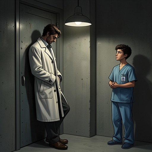 The Medical Partnership Under Pressure from "Hold Tight". This flow traces Mike and Ilene's professional bond as patient care, a biological secret, and a federal investigation test their judgment and trust.