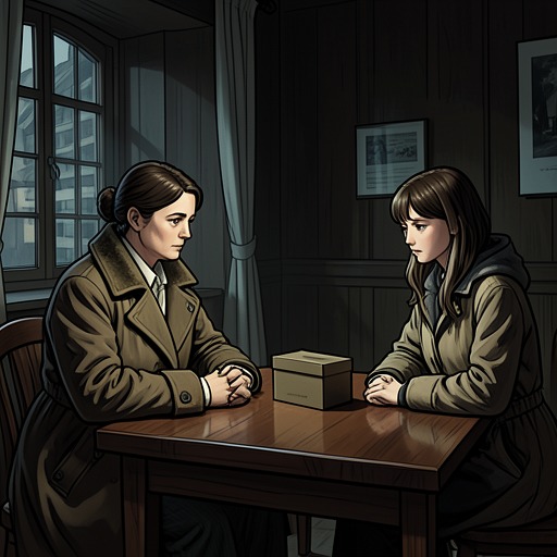 The Inheritance of Secrets from "Hold Tight". This flow traces the private knowledge withheld across families and how secrecy can protect loved ones while also leaving them vulnerable.