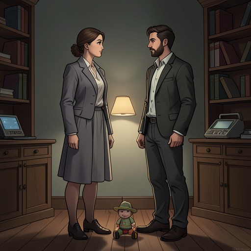 The Marriage of Ilene and Herschel from "Hold Tight". This flow follows Ilene's private recognition that professional success has not protected her marriage from distance and change.