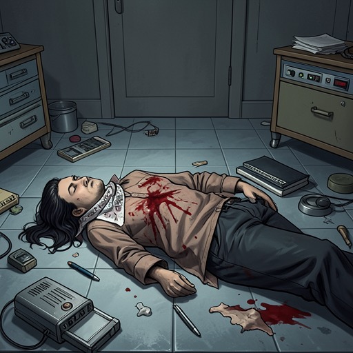 The Crime Scene Becomes a Case from "Hold Tight". This flow traces how circumstantial details about a staged corpse become a coordinated investigation linking names, vehicles, witnesses, and motive.