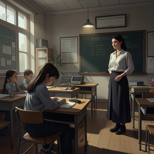 Yasmin's Isolation from "Hold Tight". This flow traces how a careless classroom remark damages Yasmin's confidence, fuels anger, and draws Jill into acts of covert retaliation.