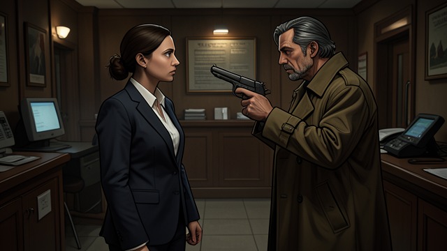 A Pistol and a Surprise from "Anxious People". A Pistol and a Surprise An unexpected response Zara sees the Bank robber’s real pistol and is surprised by her own lack of fear.