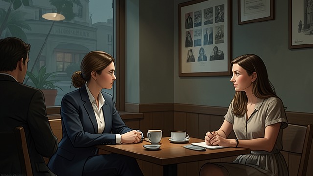Coffee with Strangers from "Anxious People". Coffee with Strangers A question she cannot deflect Estelle asks London whether she was frightened.