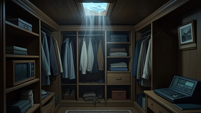 A Draft in the Closet from "Anxious People". A Draft in the Closet An odd sensory clue Jack smells cigarette smoke in the closet and feels moving air, while Jim initially searches elsewhere.